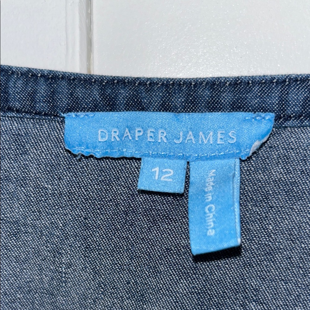 Draper James Blue Midi Dress - Picture 6 of 8